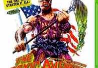 Blu-ray packaging for Lloyd Kaufman and Michael Herz's The Toxic Avenger. Troma.